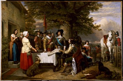The Eve Of The Battle Of Edgehill — Charles Landseer