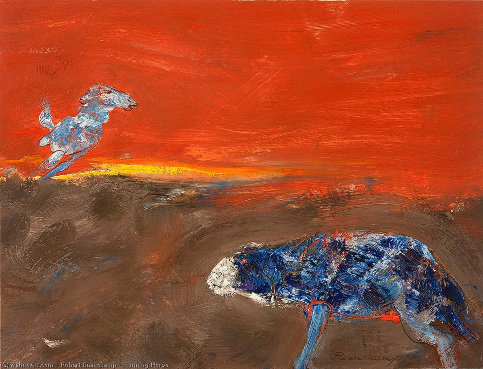 Running Horse — Robert Beauchamp