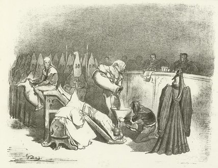 The Inquisition - Torture By Water — Paul Gustave Doré