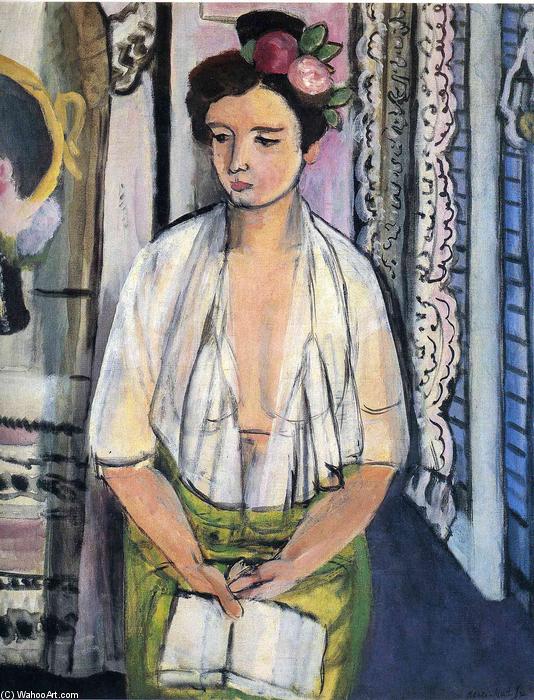 Lectura Sobre Fondo Negro — Henri Matisse
