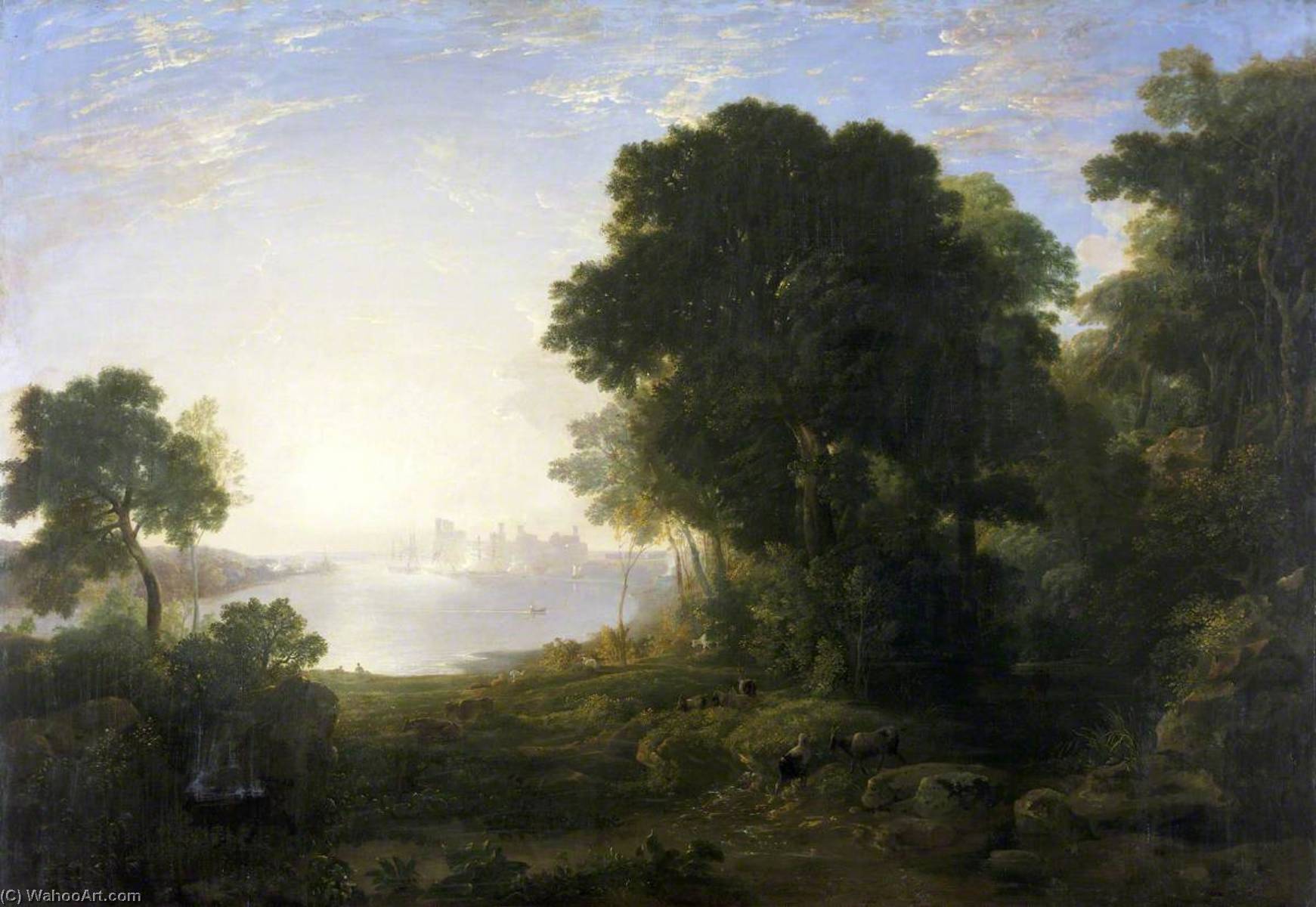 Caernarvon Castle — Anthony V. C Fielding