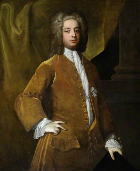 Portrait Of A Gentleman (possibly Philip Howard Of Buckenham, Norfolk, D.1750) — Isaac Seeman