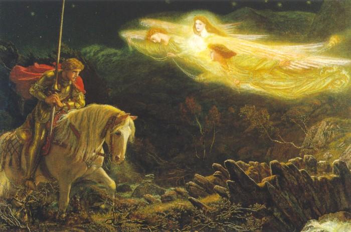 Sir Galahad — Артур Хьюз