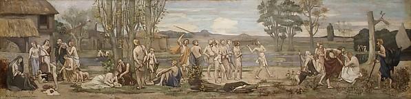 Ludus Pro Patria (patriotic Games) — Pierre Cécile Puvis De Chavannes