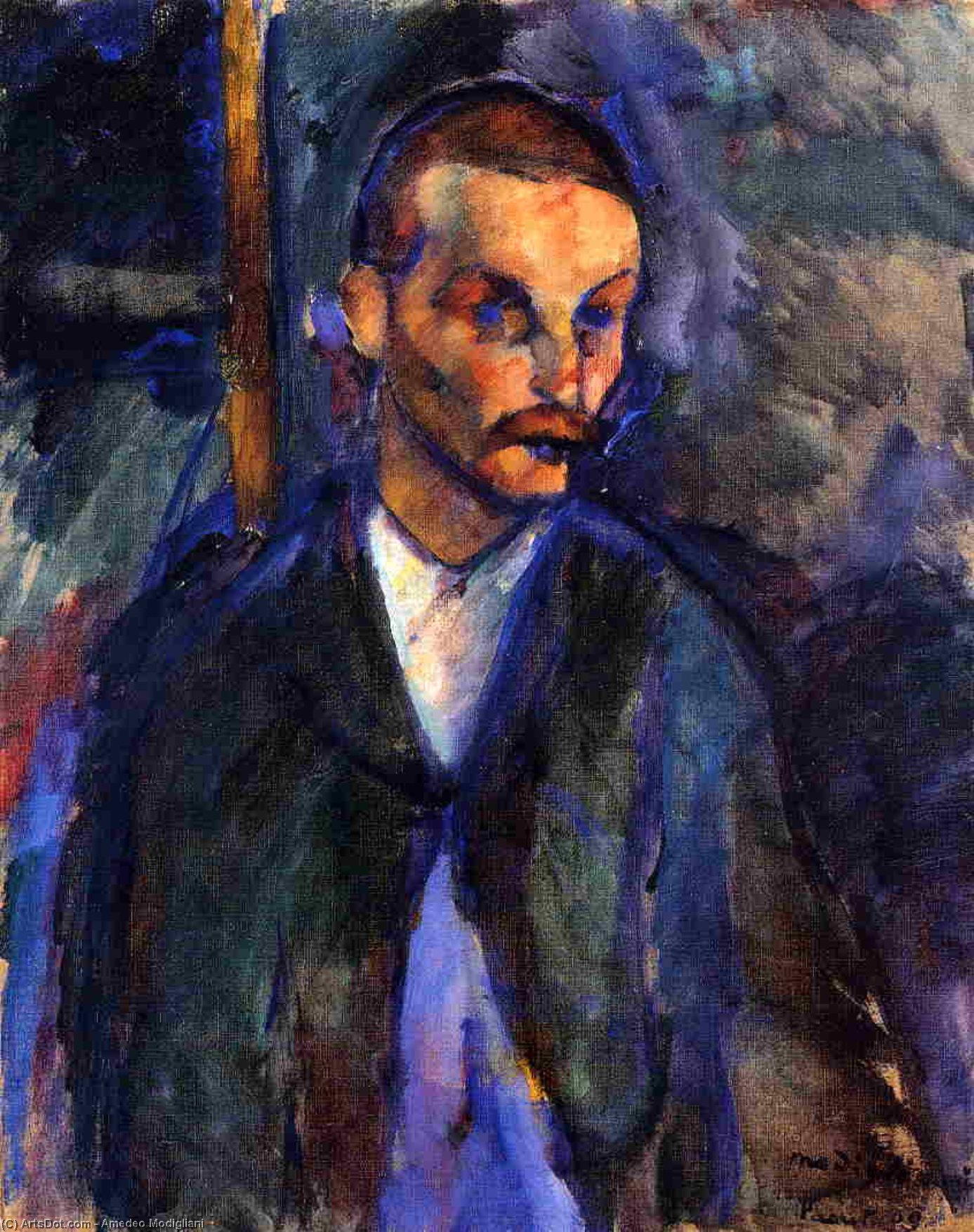 The Peasant From Livorno — Amedeo Clemente Modigliani