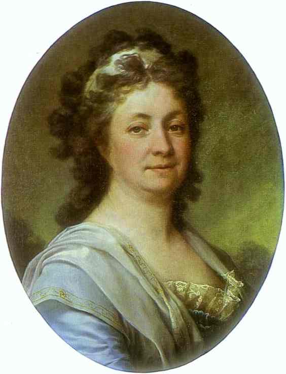 Portrait Of M. I. Mussar — Dmitry Grigoryevich Levitsky