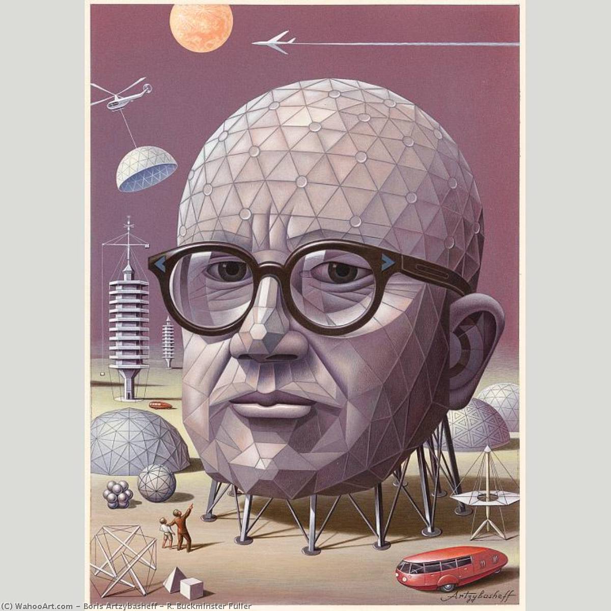 R. Buckminster Fuller — Boris Artzybasheff