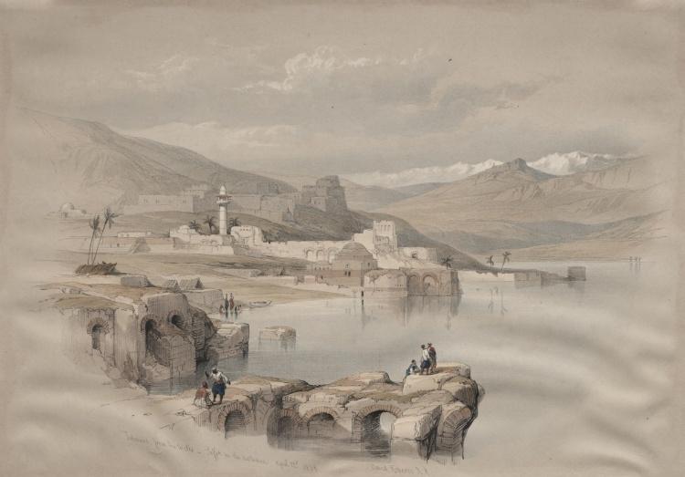 Tiberias, From The Walls, Safet In The Distance — David Roberts