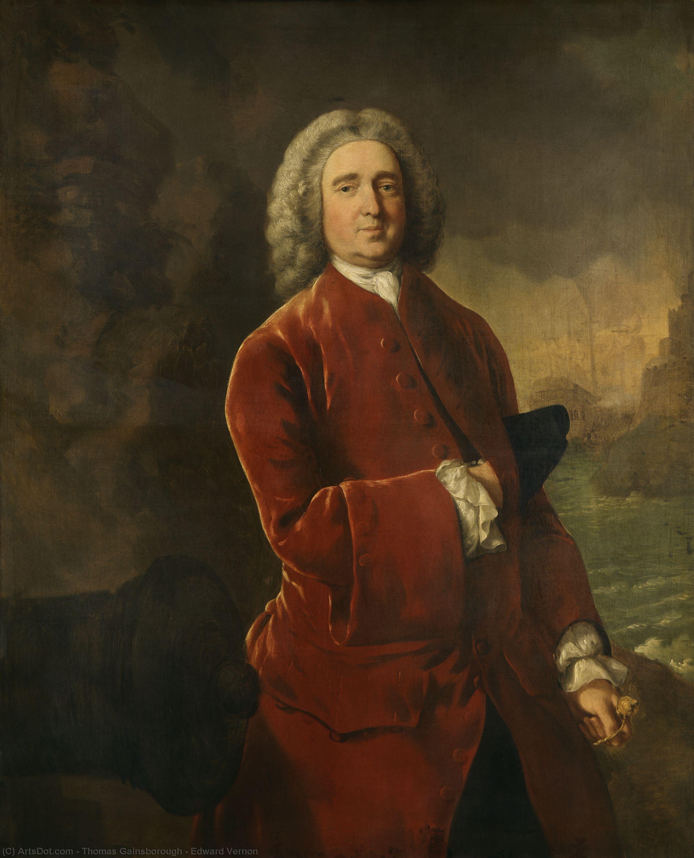 Edward Vernon — Thomas Gainsborough