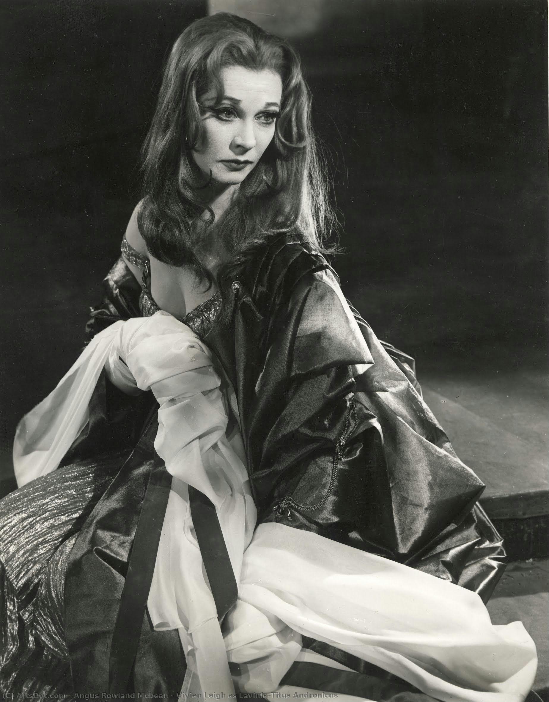 Vivien Leigh As Lavinia,titus Andronicus — Angus Rowland Mcbean