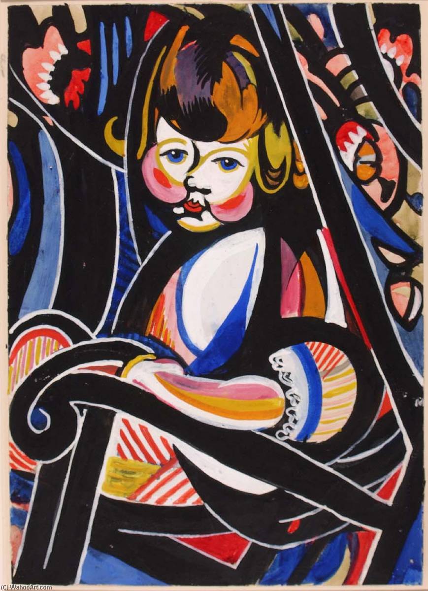 Child In Rocker — Henry Lyman Saÿen