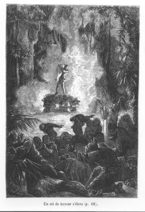 A Cry Of Terror Went Up — Hippolyte Leon Benett