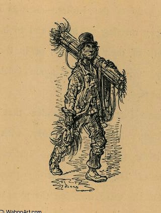 A Chimney Sweep — Доре, Гюстав