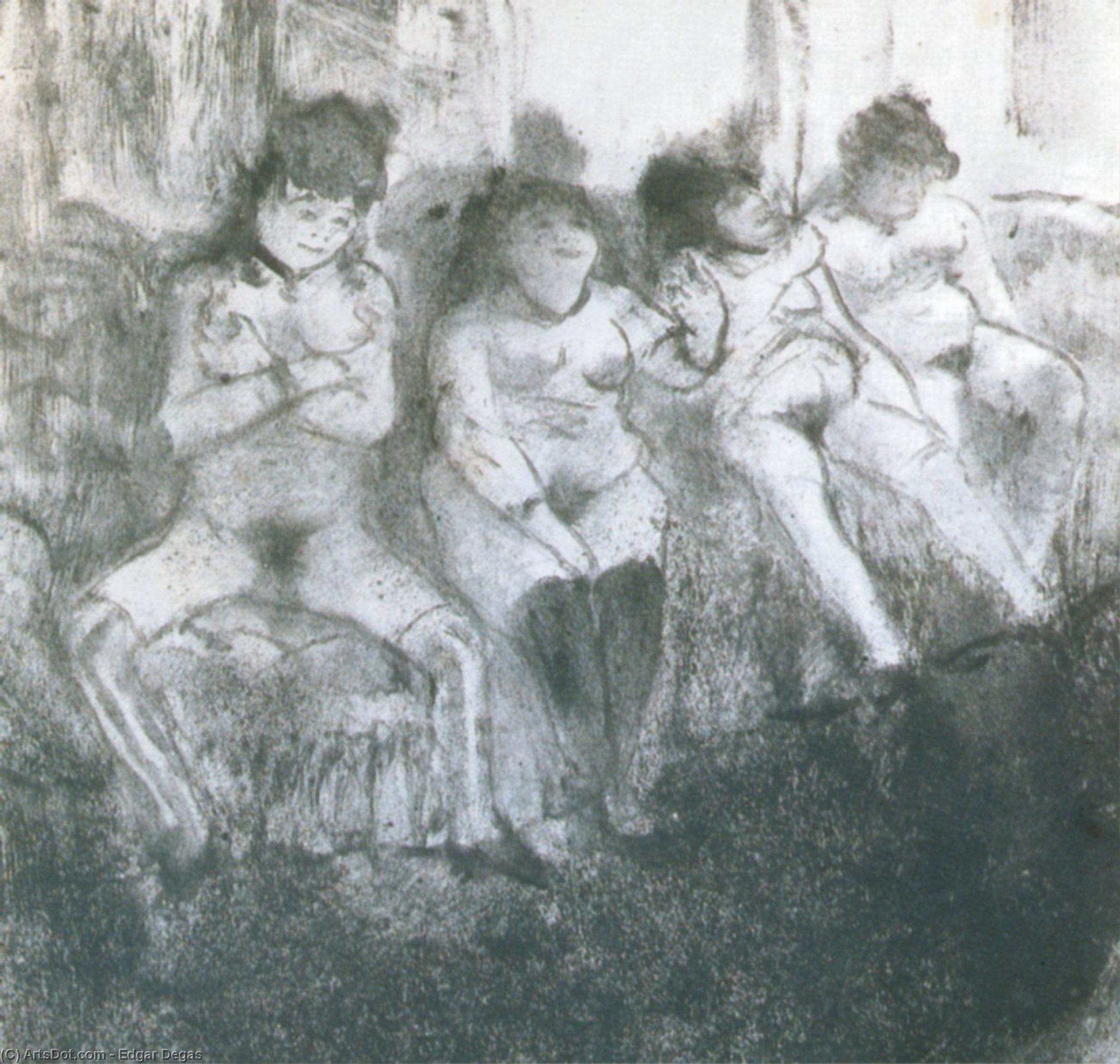Make An Attempt, Second Version — Hilaire-germain-edgar Degas