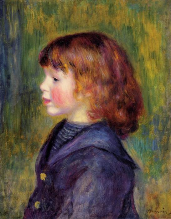 Portrait Of Pierre Renoir In A Sailor Suit — Pjer Ogist Renoar