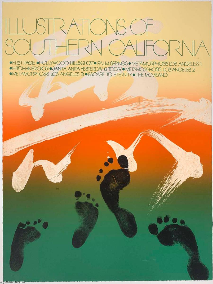 First Page (portfolio Illustrations Of Southern California) — Matsumi Kanemitsu