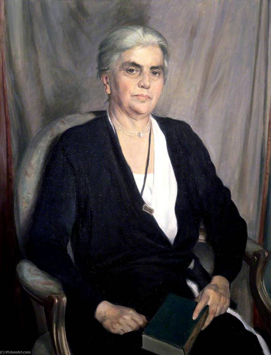 Eleanor Rathbone (1872–1946) (copy After Herbert James Gunn) — Julian Barrow