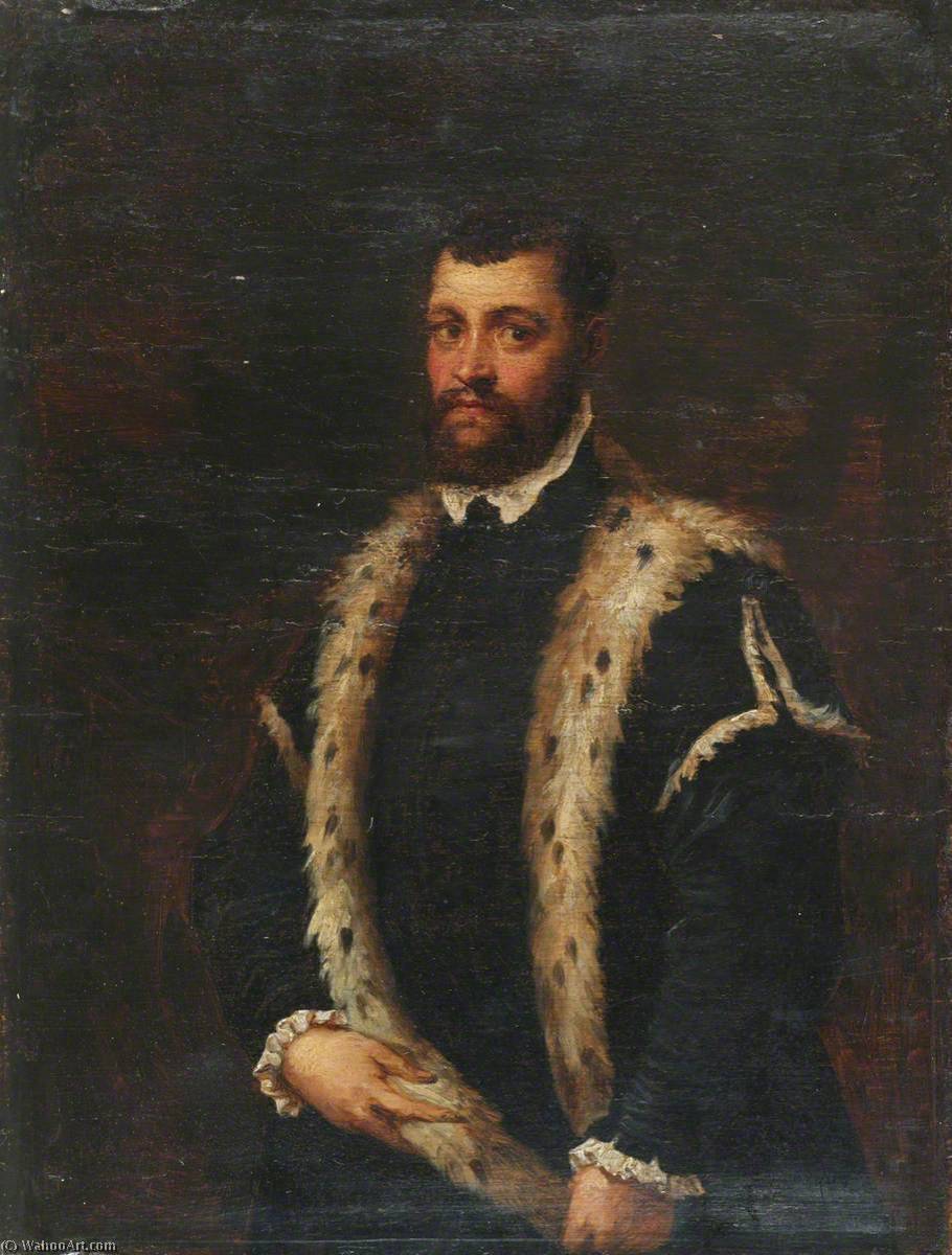 Portrait Of A Man (after Titian) — David Tenije Mlađi