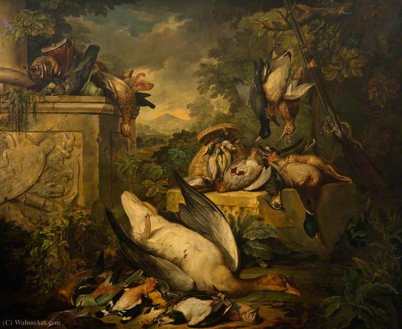 Still Life With Dead Birds — Jan Baptist Weenix
