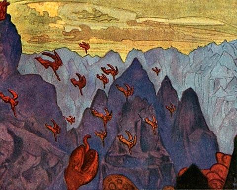 Study ''cry Of The Serpent'' — Nikolai Konstantinowitsch Roerich