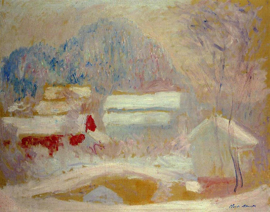 Norwegian Landscape, Sandviken — Клод Моне
