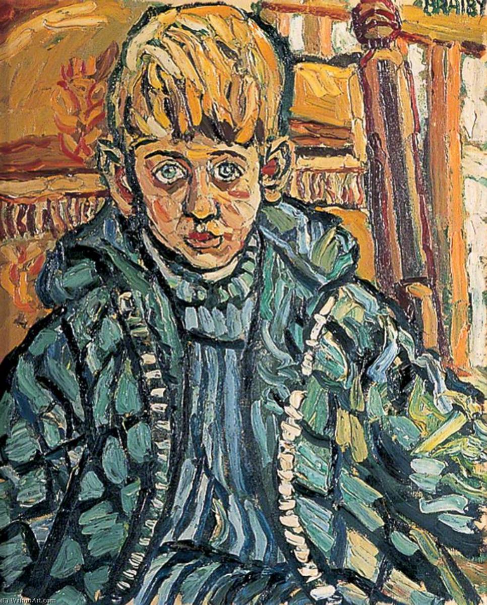 The Artist's Ten Year Old Son — John Randall Bratby