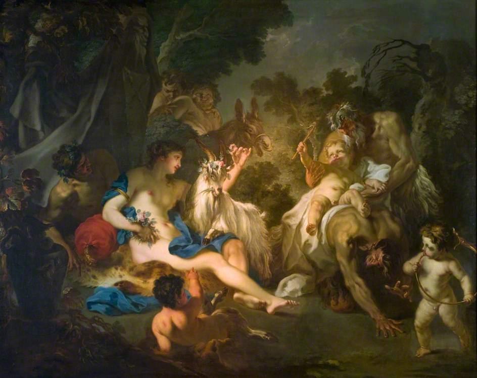 The Infancy Of Bacchus — Louis De Boullogne The Younger