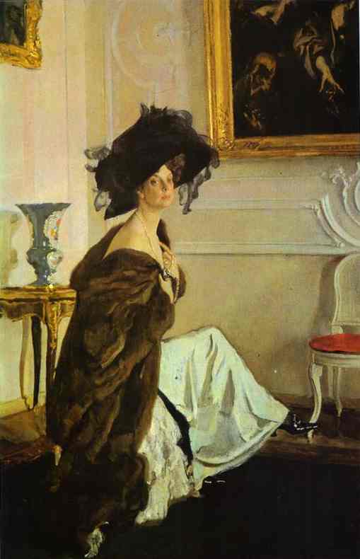 Portrait Of Princess Olga Orlova — Valentin Alexandrovich Serov