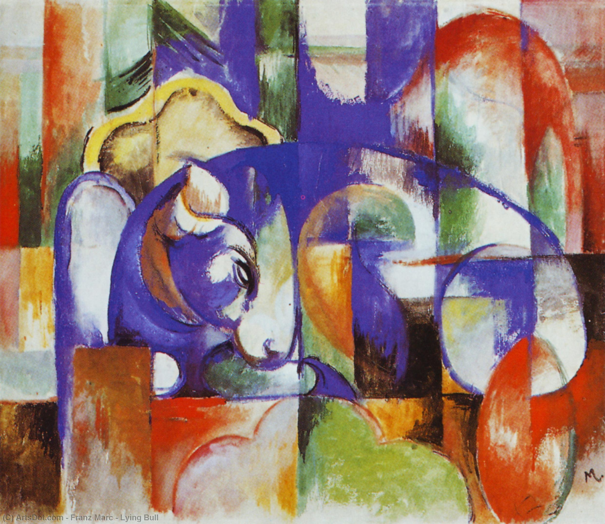 Lying Bull — Франц Марк