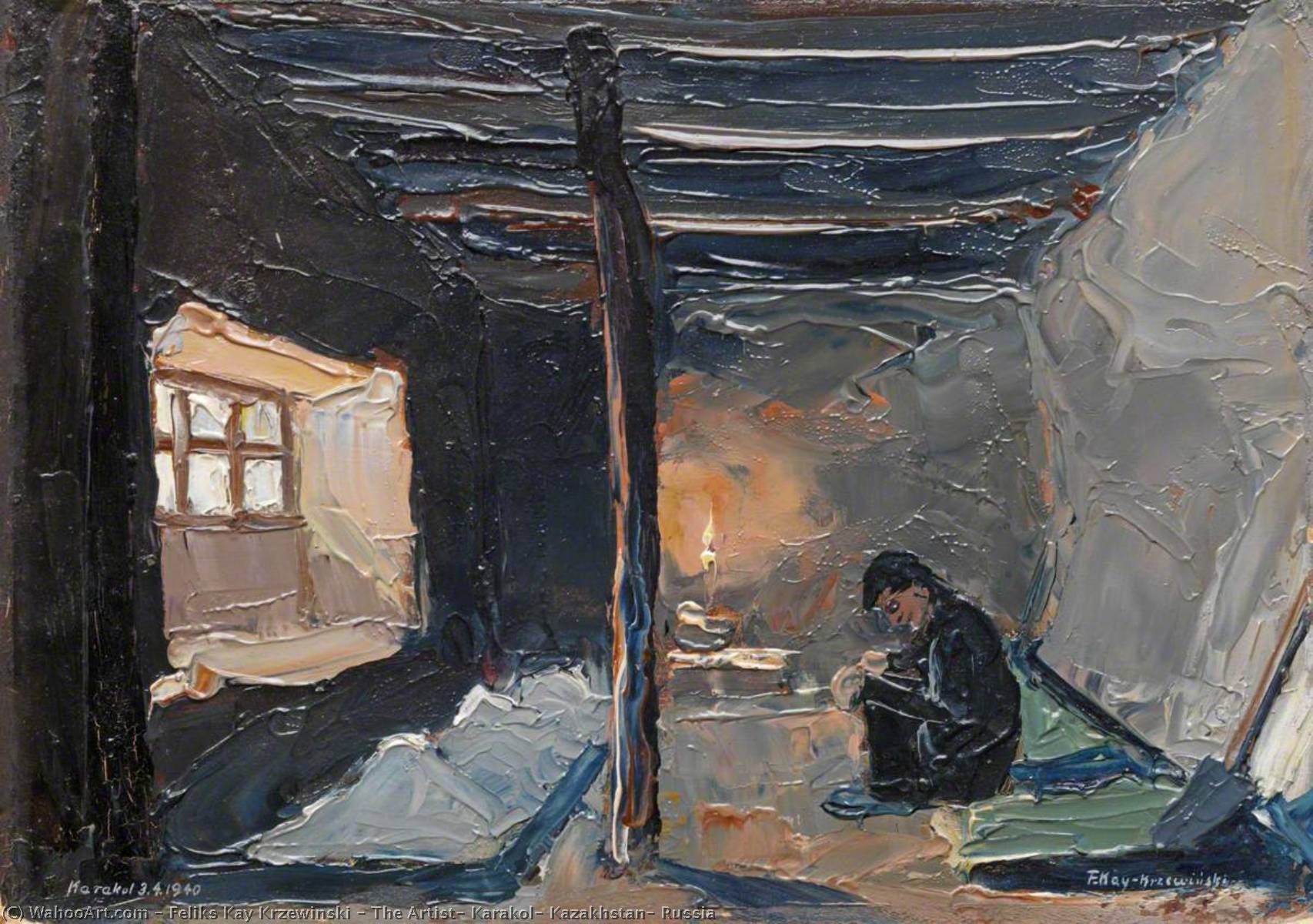 The Artist, Karakol, Kazakhstan, Russia — Feliks Kay Krzewinski