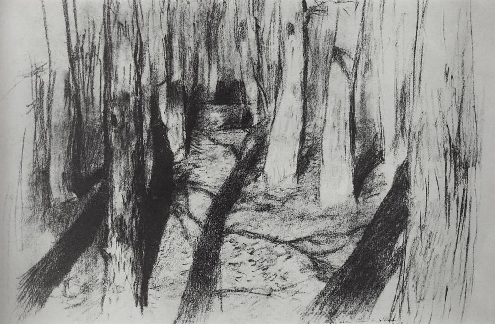 Trunks Of The Trees — Isaak Ilyich Levitan