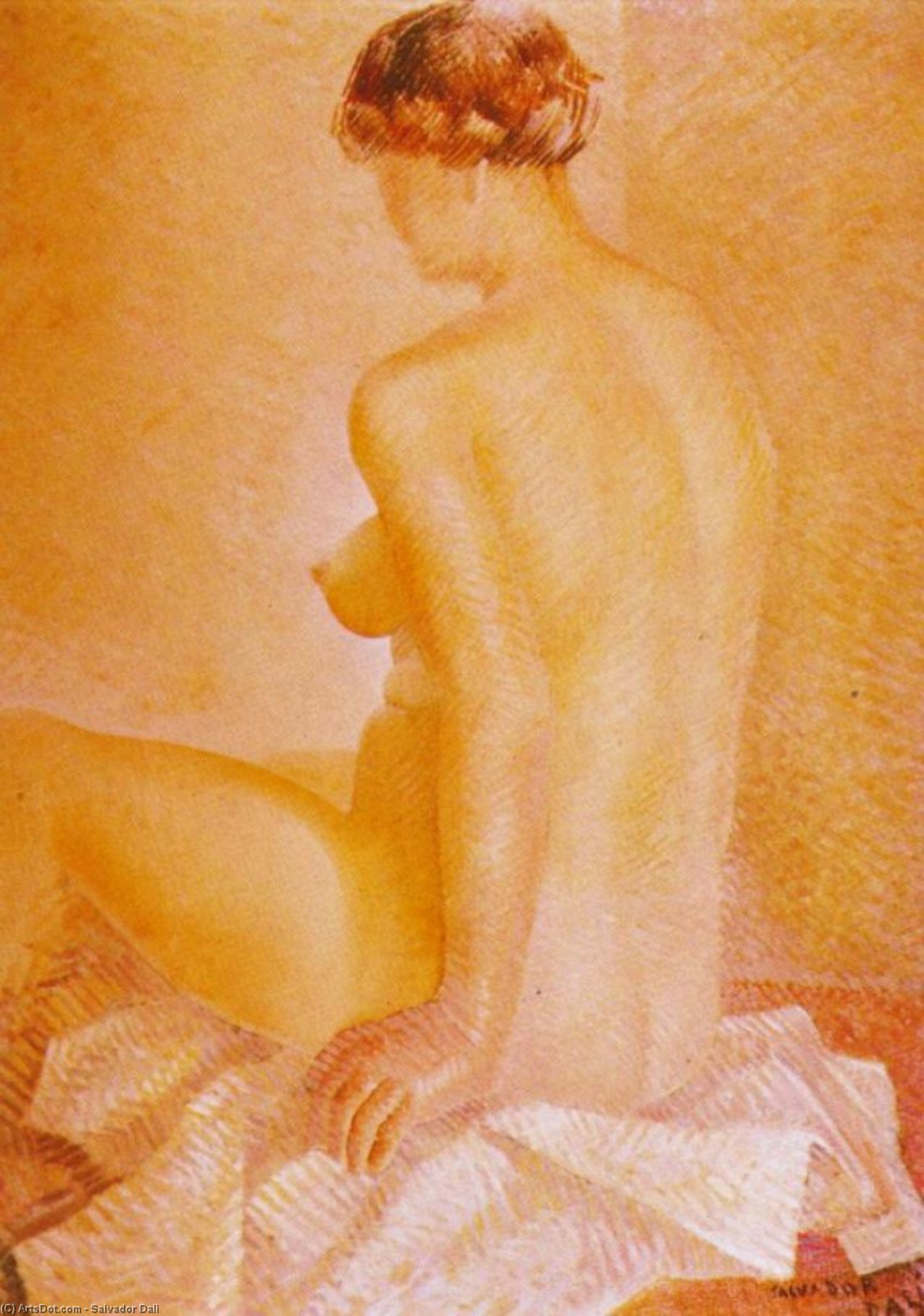 Study Of Nude — Salvador Dalí