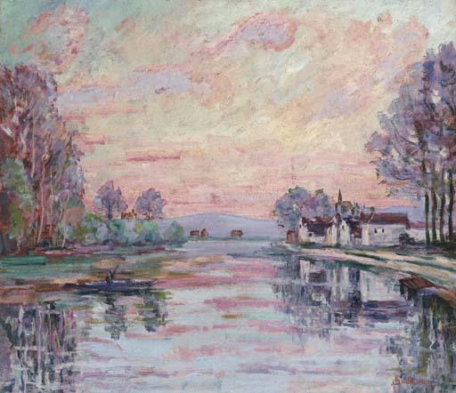 La Seine À Samois — Ferdinand Guillaumin
