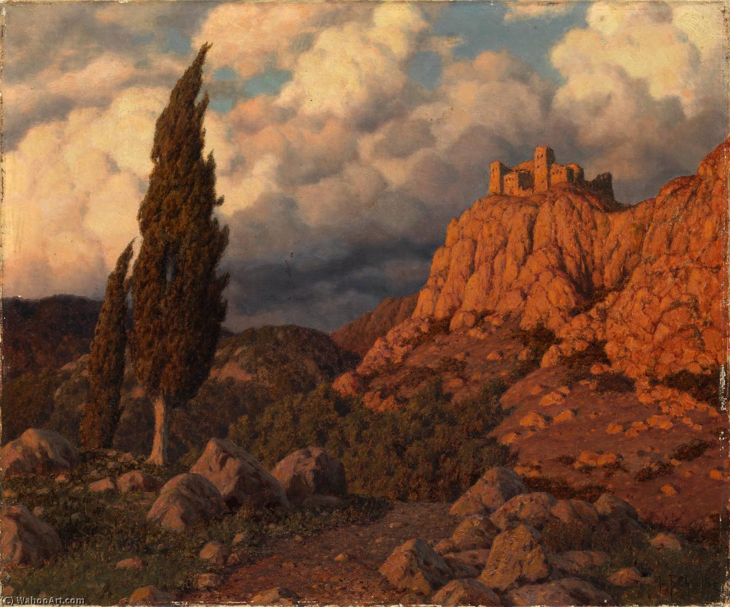 Mountainous Landscape — Ivan Fedorovich Choultse