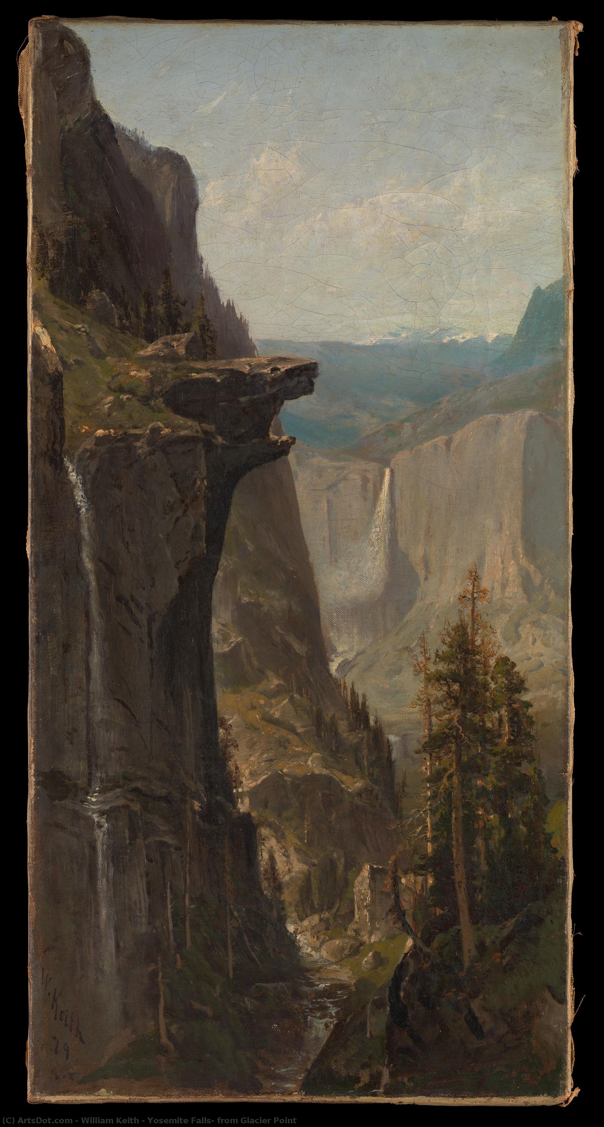 Yosemite Falls, From Glacier Point — Вильям Китт