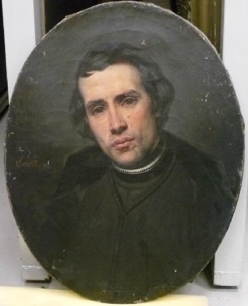 Portrait D'un Prêtre Espagnol — Joseph Désiré Court