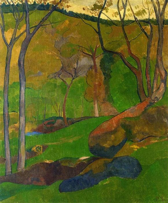 Undergrowth At Huelgoat — Paul Sérusier