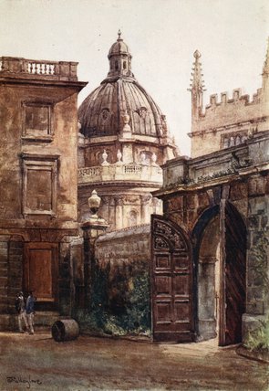 Entrance Gateway Of Hertford College — John Fulleylove