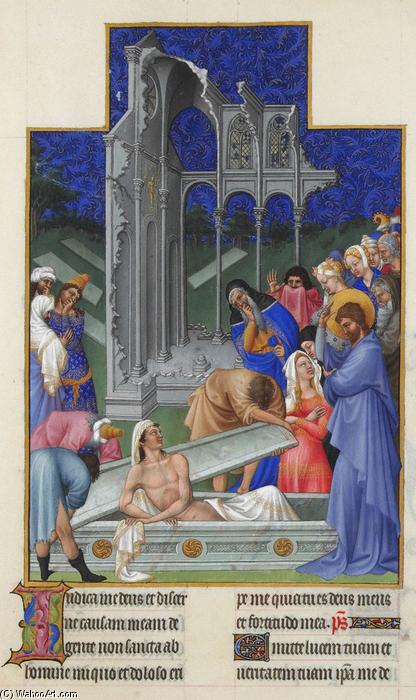 The Raising Of Lazarus — Limbourg Brothers