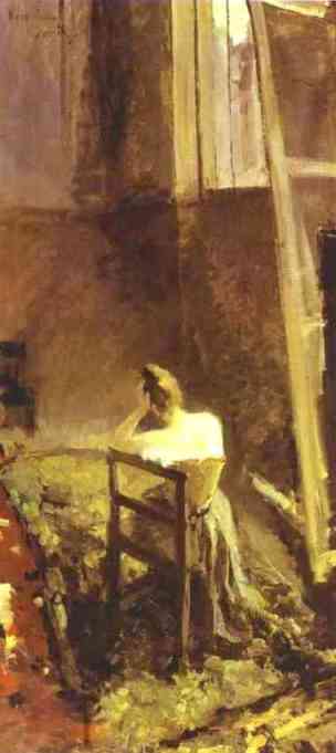 An Artist's Studio — Konstantin Alexeievitch Korovin
