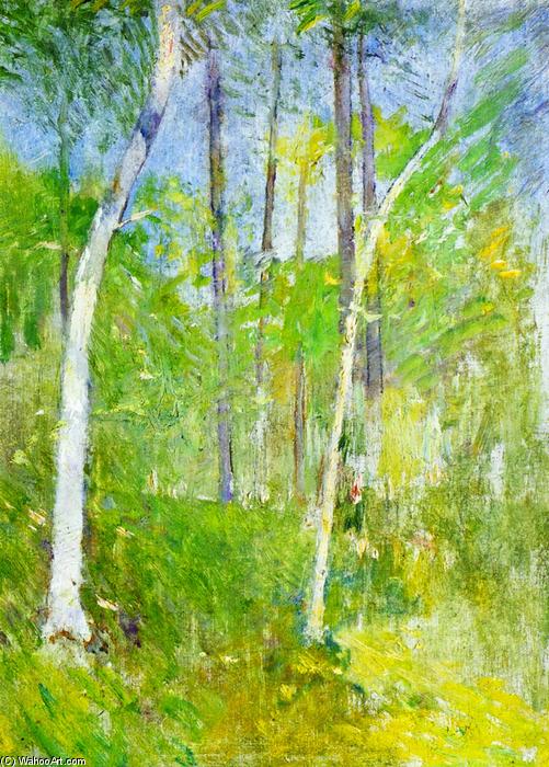 Trees In Forest — Soren Emil Carlsen