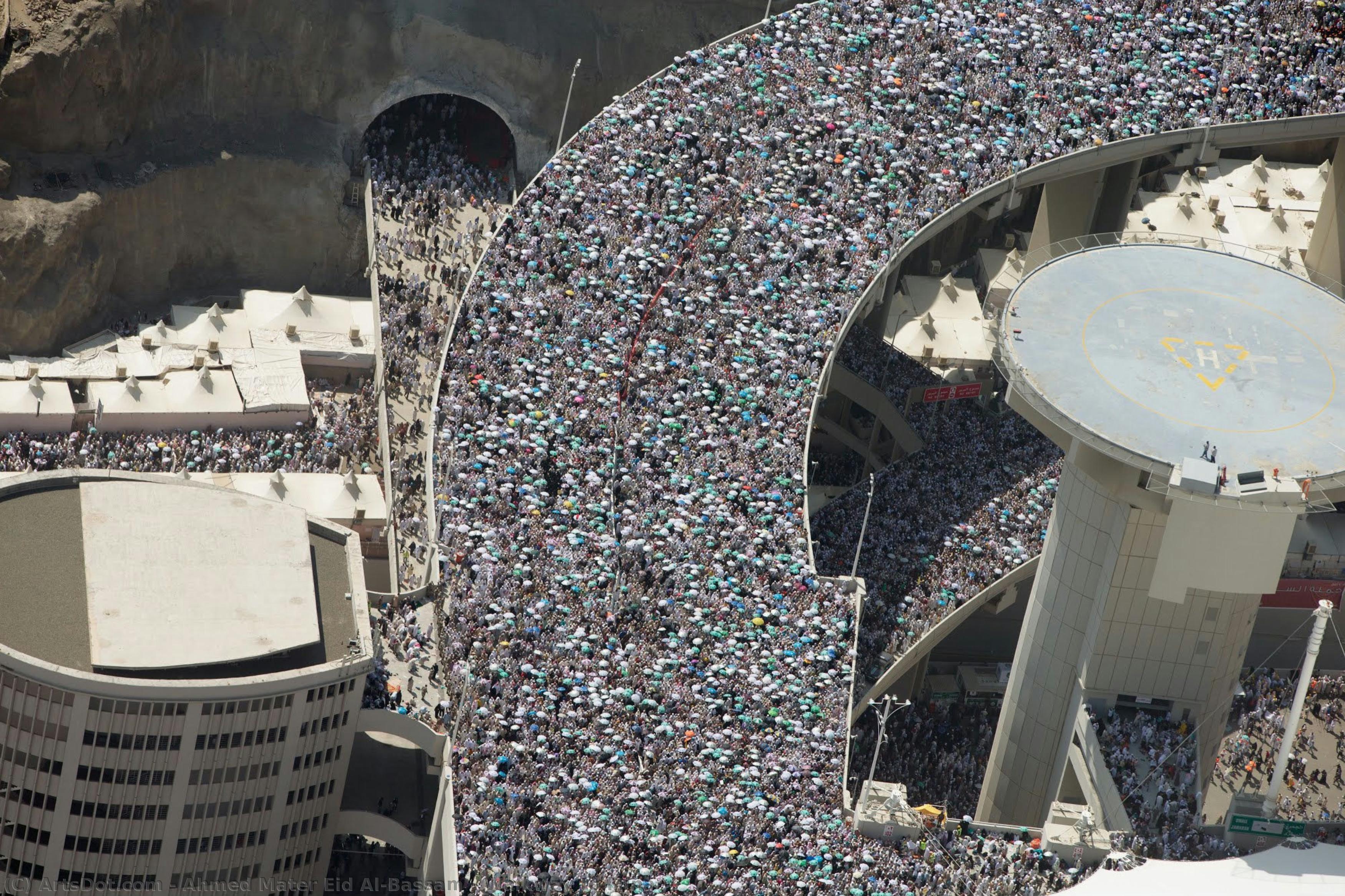 Walkway To Mina — Ahmed Mater Eid Al-bassam