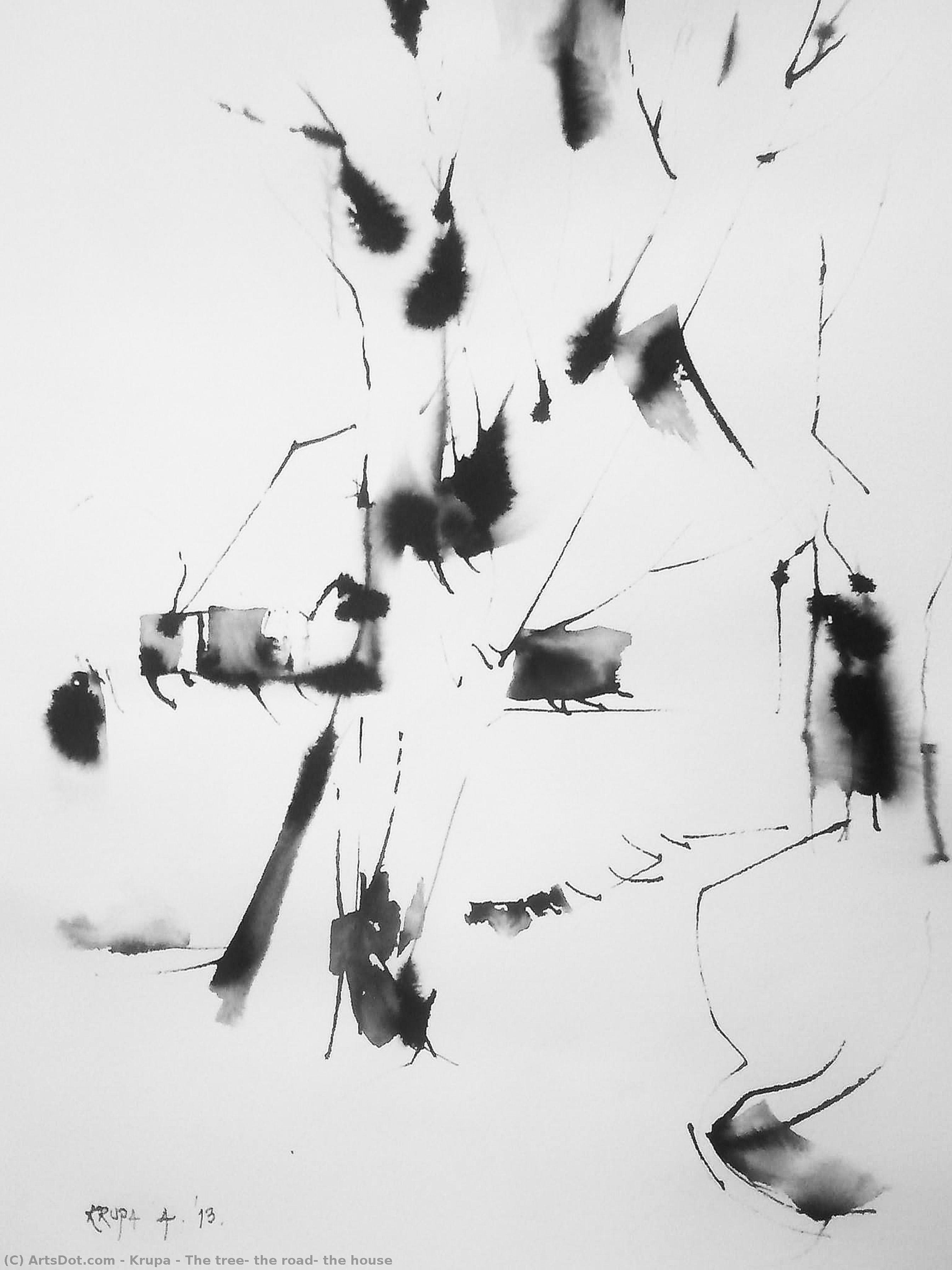The Tree, The Road, The House — Alfred Freddy Krupa