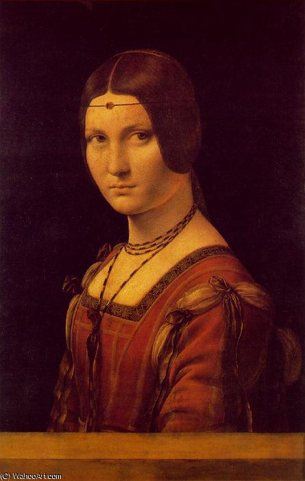 Portrait Of A Lady From The Court Of Milan, Called — Leonardo Da Vinci