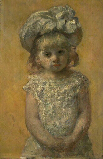 Portrait Of Girl — Mary Stevenson Cassatt