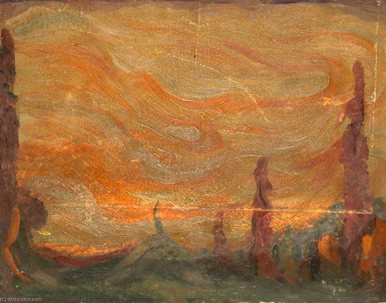 Swirling Sky — Sidney Herbert Sime