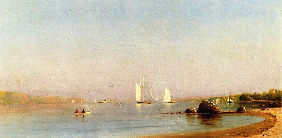 Palisades Of The Hudson River — Francis A Silva