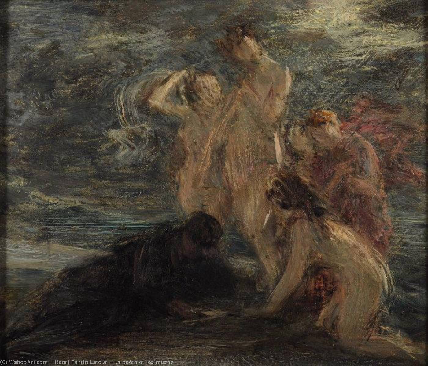 Le Poète Et Les Muses — Henri Fantin-latour