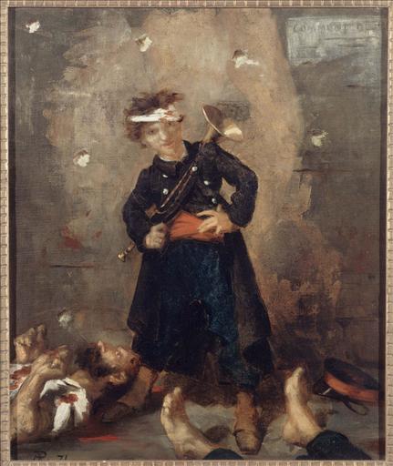 L'exécution D'un Trompette Sous La Commune — Alfred Philippe Roll