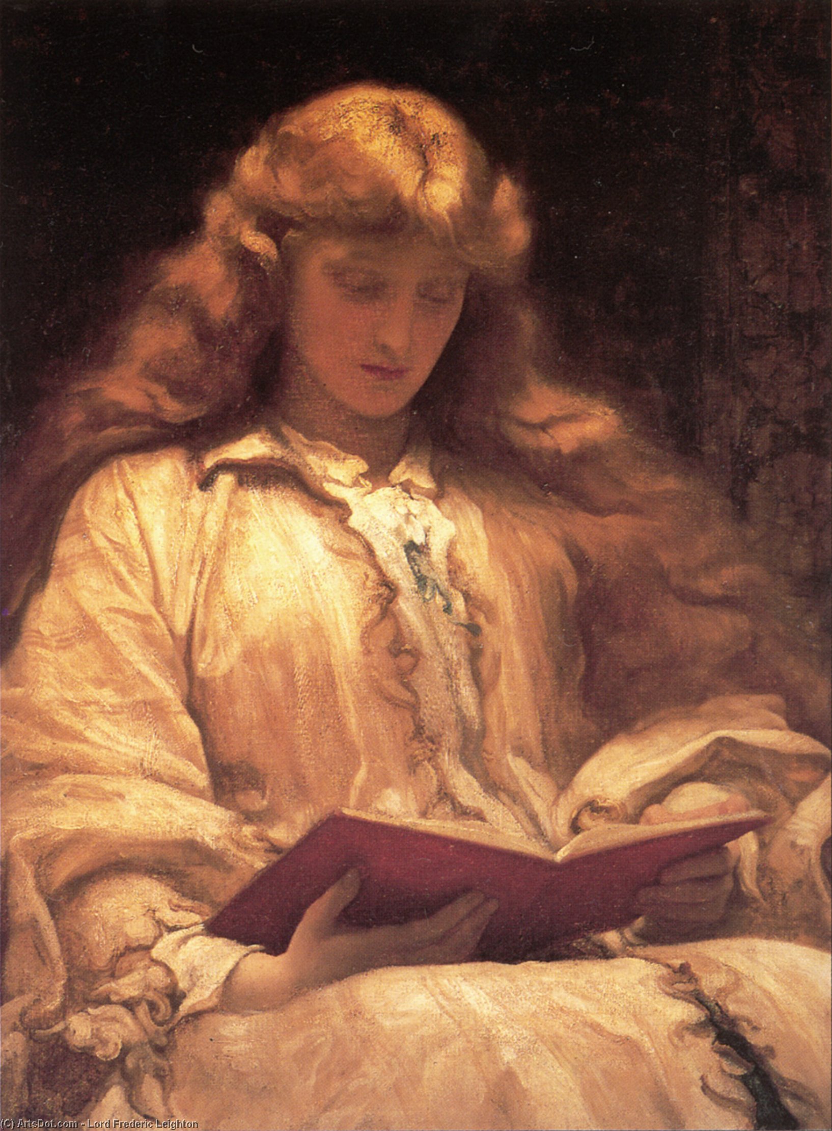 The Maid With The Yellow Hair — Sir Frederic Lord Leighton
